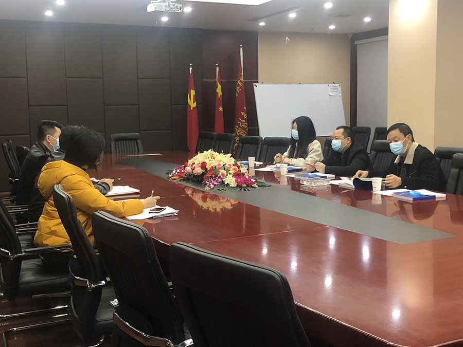 金牛区统战部领导亲临四川NG体育建设集团视察指导疫情防控和复工复产工作AA